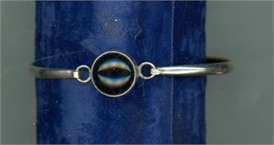 Sterling Onyx Southwestern Bracelet