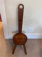 Keyhole Chair style of William Fetner