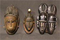 Group of 3 African Masks #2