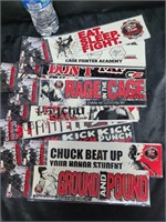 10 Cage Fighting Bumper Stickers