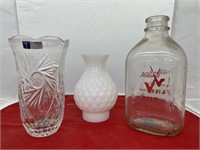 Milk Bottle - Vase - Lamp Chimney