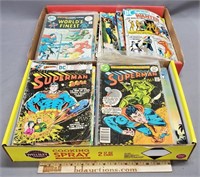 Collection of Superman Comic Books w/ Vintage