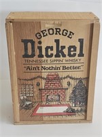 VTG GOERGE DICKEL WOODEN WHISKEY BOX