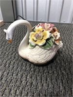 Nuova Capodimonte porcelain Goose