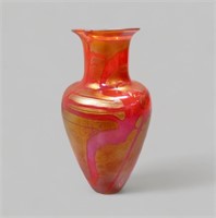 JIM NORTON ART GLASS VASE