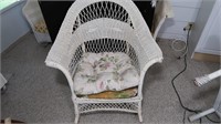 Adult Real Wicker Rocking Chair - 32"Wx36"Hx34"D,