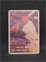 1957 Topps #10 Willie Mays Baseball Card