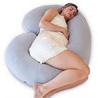 PHARMEDOC PREGNANCY PILLOW 30 X 57 X 7"