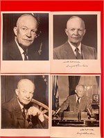 Set Of Signed Dwight Eisenhower Photographs