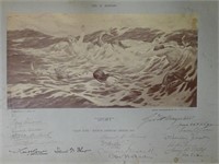 Autograph Signatures from Society American Artists