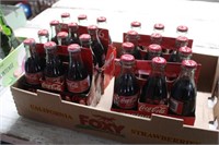 (24) 8oz Nascar Coca Cola Bottles