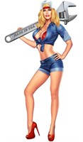 Pinup Wrench Girl "Lana"