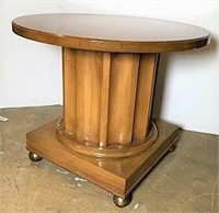 Round Side Table with Ball Feet