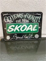 Skoal 60Years Sign