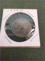 1979 D Susan B Anthony dollar