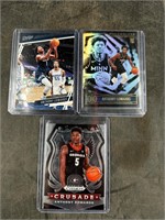 3 Different Rookie Cards Anthony Edwards