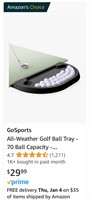 GoSports All-Weather Golf Ball Tray