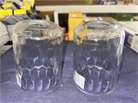 2-GLASS PENDANT GLOBES