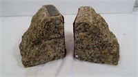 Granite From the Old London Bridge Book Ends