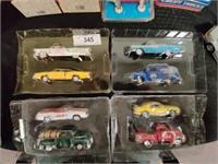 4 New pairs diecast vehicles