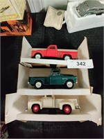 3 New Diecast trucks