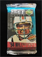 1994 NFL FOOTBALL UPPER DECK (12 CARDS PER PACK