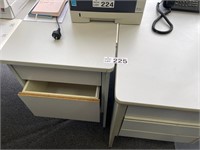 2 Office Desks & Chairs 1500x750mm & 1500x910mm