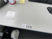 Laminated Office Desk & Return 1700x750mm