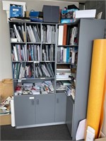 Corner Bookshelf Unit 1400x580x2120mm
