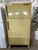 General Electric Harvest Gold Refrigerator