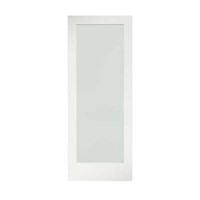 30 in. X 80 in. X 1-3/8 in. Frosted Glass 1-Lite