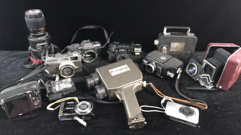 Vintage Cameras & Projector