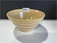 Yellow Ware Mixing Bowl