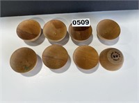 8 Tiny Wood Bowls