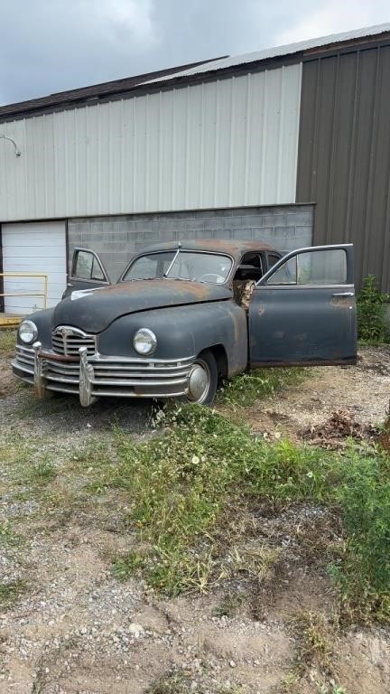 1948 Packard Touring Sedan 67758 Miles RAN WHEN