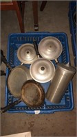 Vintage 6pc pot and pan set