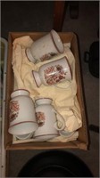Lot of vintage coffee mugs