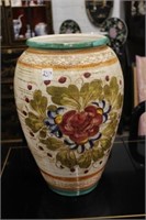 17.5" Italian Style handpainted Vase