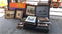 Pallet of Pictures, Paintings, and Misc Frames