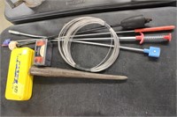 Magnet Pick Up Tools , Large Punch, & Rubber