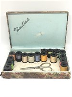 Vintage sewing kit by Belding Corticelli. Flower