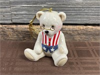 Lenox 100th Year Anniversary Teddy Bear Ornament