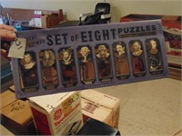 Set of 8 Greatest Minds Puzzles