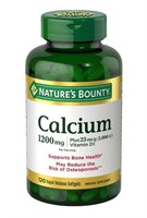 Natures Bounty CALCIUM & Vitamin D3 1200mg Softgel