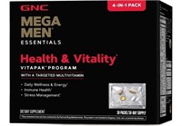 GNC Mega men Vitpack 30 Daily Packs NEW