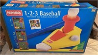 Vtg Playskool 1-2-3 Baseball Preschool Toy, Orig