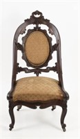 Belter or Belter Style Laminated Rosewood Chair