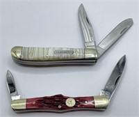 (V) Legacy & White Tail Folding Pocket Knives