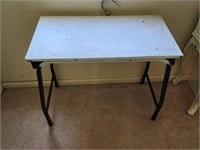 Small Old Wooden Table 26X30X16