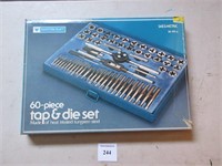 A Mastercraft 60 Piece Tap and Die Set